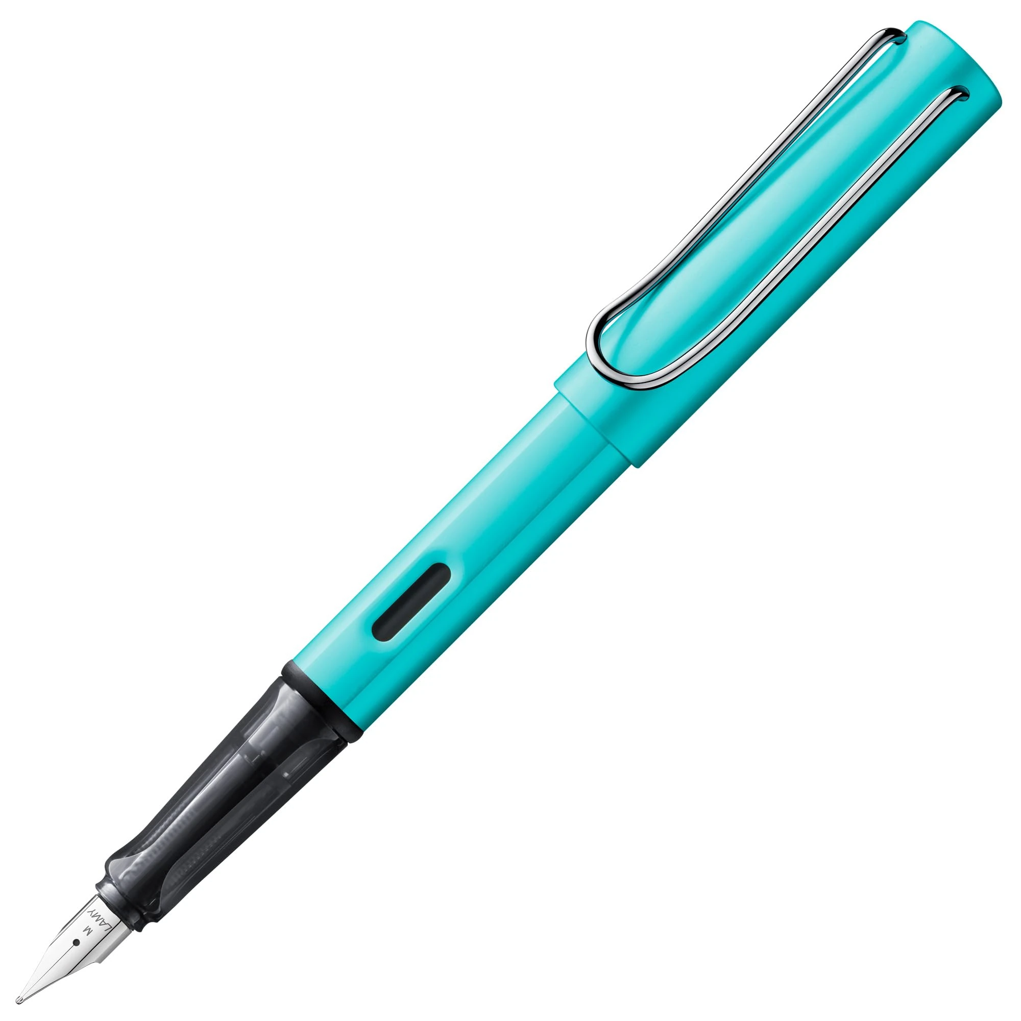 LAMY AL-star turmaline - Fountain Pen with ergonomic grip & polished steel nib in size M - lightweight aluminum body - including LAMY T 10 blue cartridge - Right-Handed