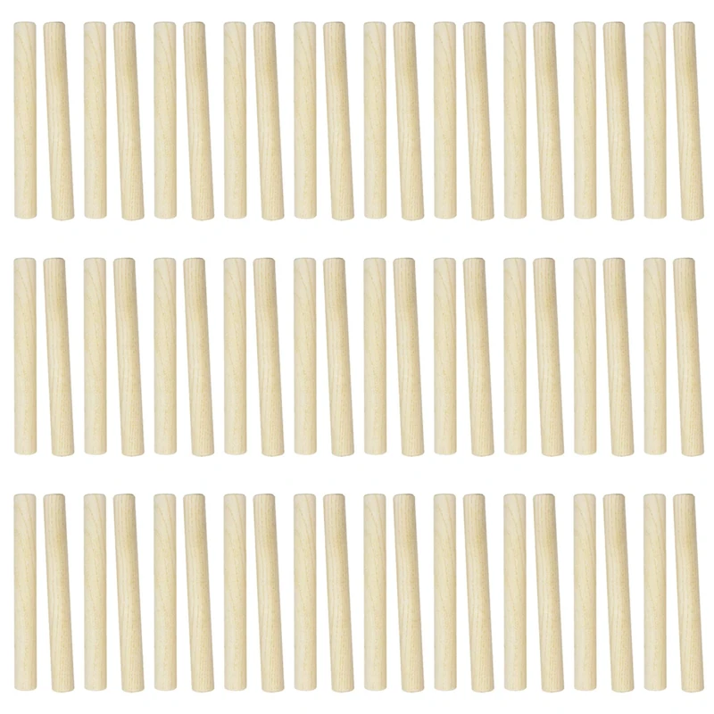 A-Star Maple Wood Claves, 20cm - Pack of 30 Pairs - Handheld Rhythm Sticks, Wooden Percussion Instrument