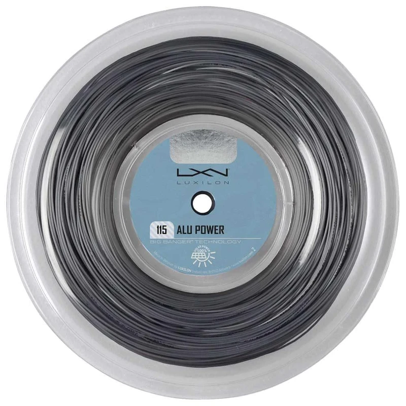 Wilson Luxilon tennis string ALU Power 115, For tennis rackets, diameter: 1.15 mm, 220 m