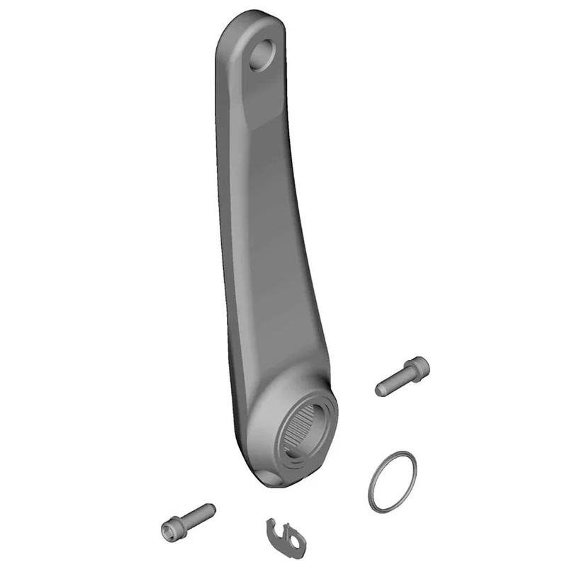 Shimano Spares FC-M8100 left hand crank arm unit, 165 mm