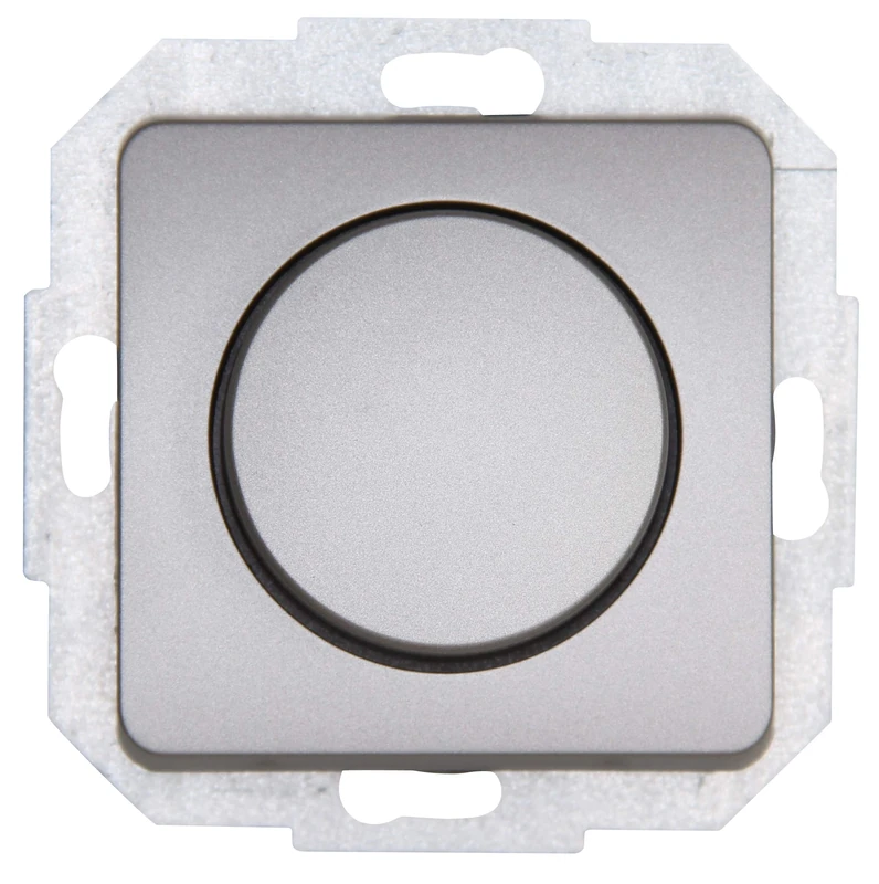 Kopp 845920084 Pressure change dimmer, Steel, Universal-Druck-Wechsel