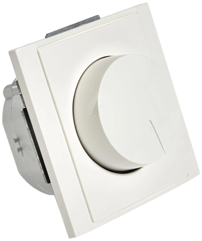 Kopp 846201081 Pressure-change dimmer, White, Universal-Druck-Wechsel