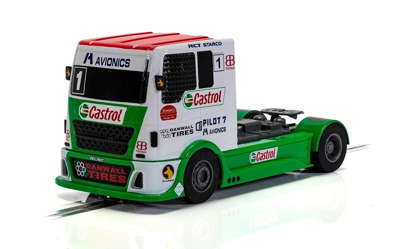 Scalextric Cars - C4156 Racing Truck - Castrol - Toy Slot Car for use with Race Tracks and Set - Small Kids Gift Ideas for Boy/Girl Ages 5+, Scalextric Accessories - Image 1