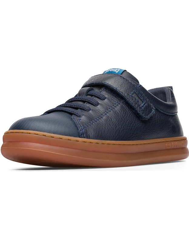 Camper Runner Four Kids Sneaker, Blue, 7.5 UK Child