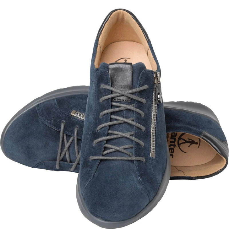 Ganter Women's Sensitiv Ina-i Health Care Professional Shoe, Blue, 4.5 UK