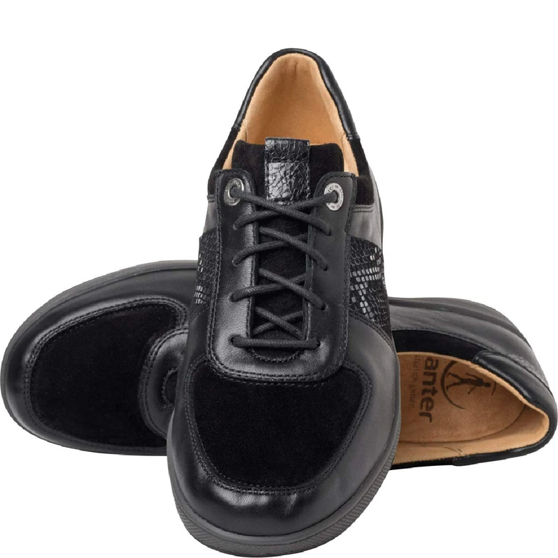 Ganter Women's Sensitiv Klara-k Health Care Professional Shoe, Black, 3.5 UK