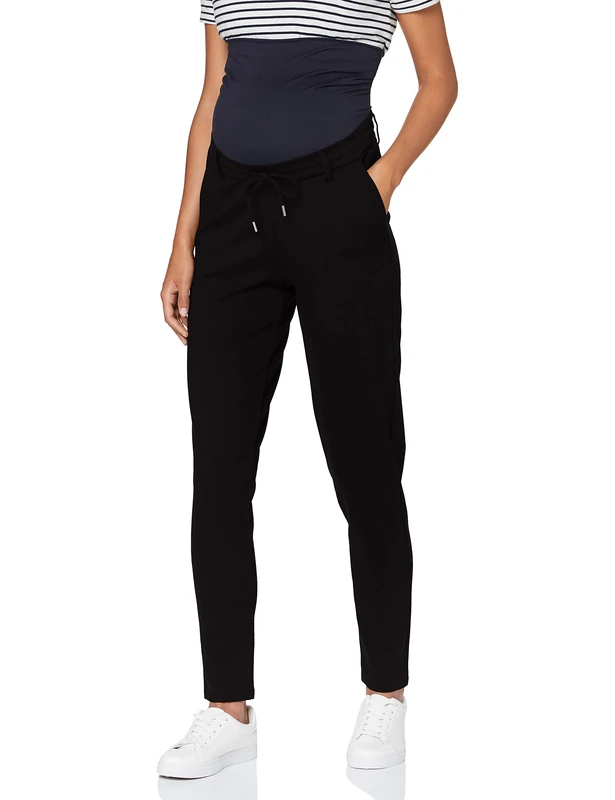 Noppies Women's Jersey OTB Renee Trousers, Black - P090, L - Image 1