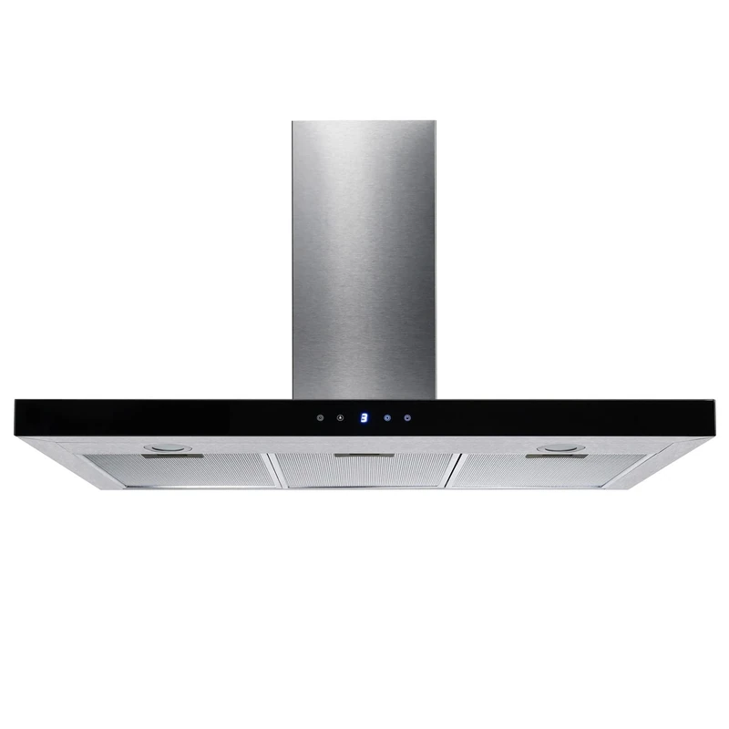 Slimline Stainless Steel 90cm Cooker Hood