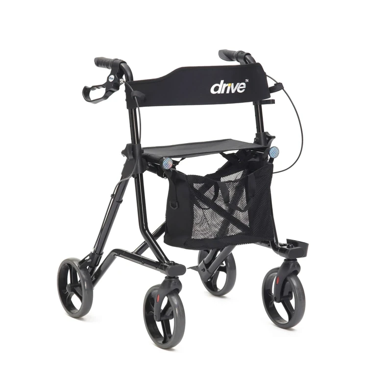 Drive Torro Rollator Folding Walker Portable Walking Frame Anthracite - Image 1