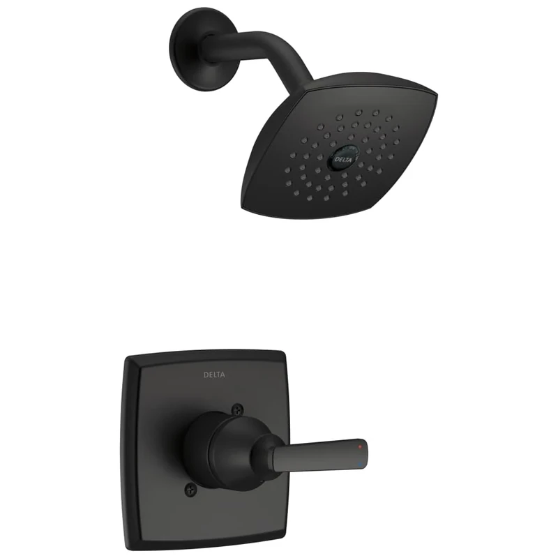 Delta Faucet T17264-BL Ashlyn Monitor 17 Series Trim Shower Only, Without Rough, Matte Black