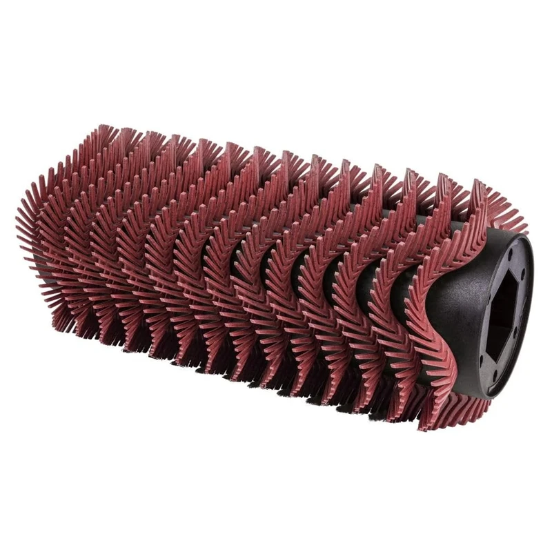Batavia Heavy Duty Brush (Nylon/Metal), Red, 187mm
