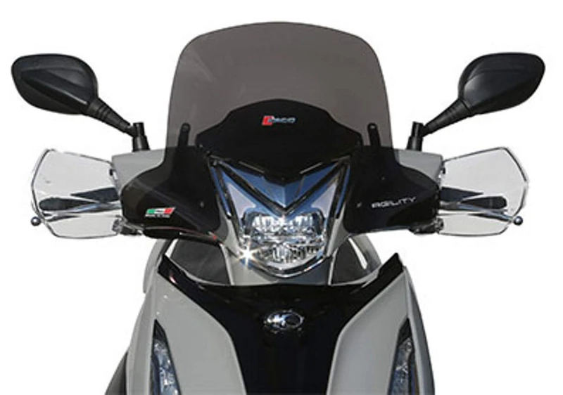 KYMCO AGILITY 300i R16 ABS 2019 DARK SMOKE WINDSCREEN - ART. 29060
