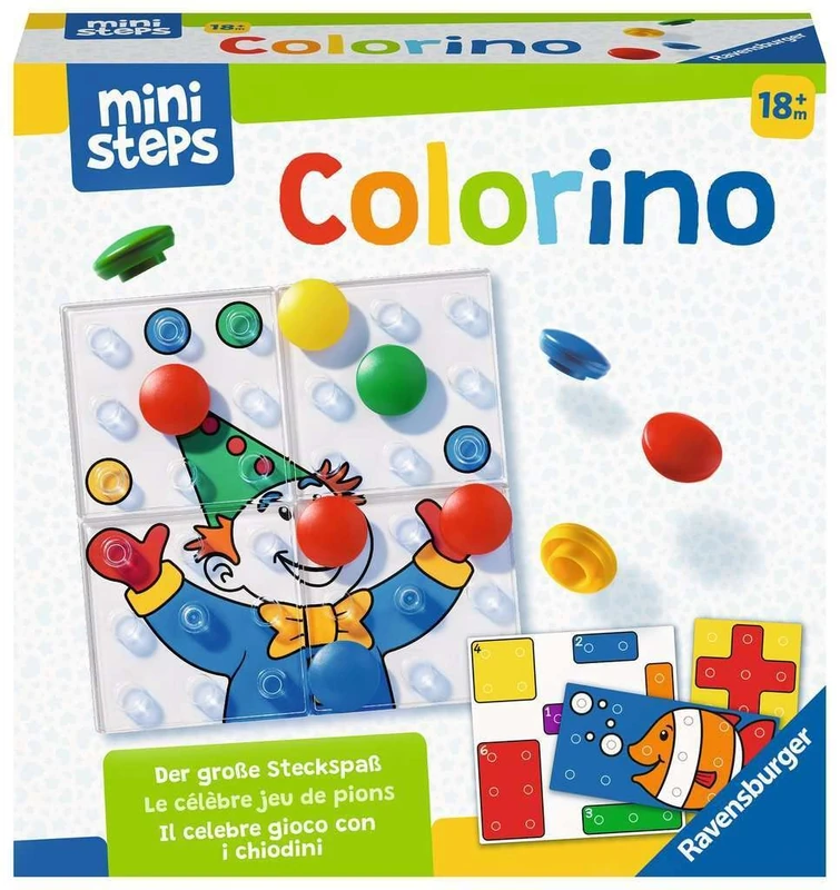 Ravensburger ministeps,Colorino,Geel