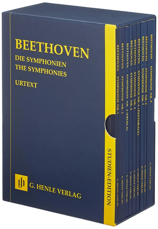 Beethoven, Ludwig van - The Symphonies - 9 Volumes in a Slipcase: Instrumentation: Orchestral works, Works for Chorus and Orchestra