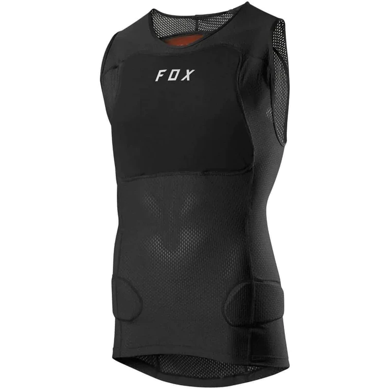 Fox Racing - BASEFRAME PRO SL – D3O mountain bike back protection – back protector, mesh material, Guards, Mountainbike Cycling, Black, M