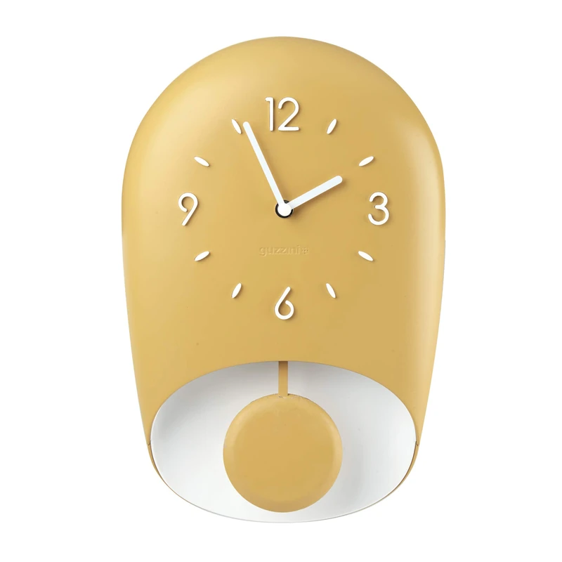 Guzzini Home Wall Clock Mustard Yellow One Size