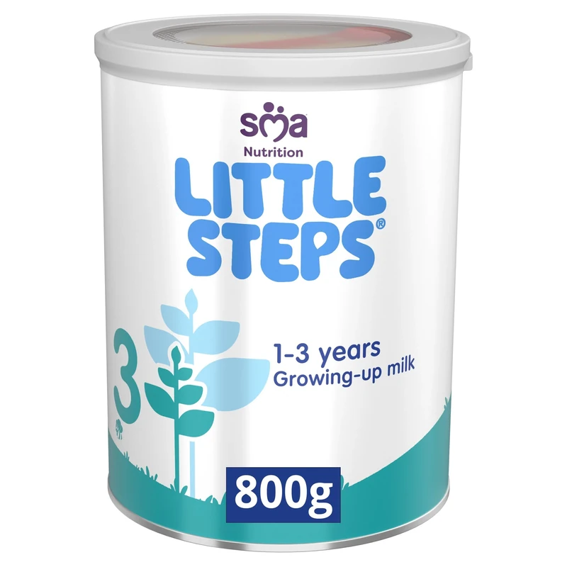 Little Steps by SMA Growing up Baby Milk, 1-3 years, Powder Formula 800 g ( Pack of 6)