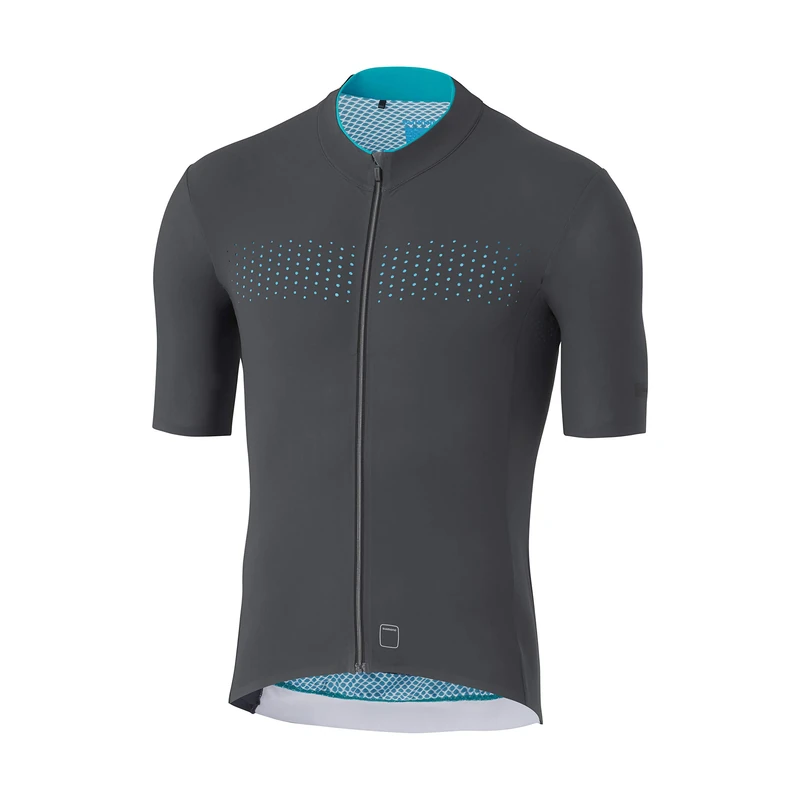 Shimano Clothing Men's Evolve Jersey, Charcoal, Size S