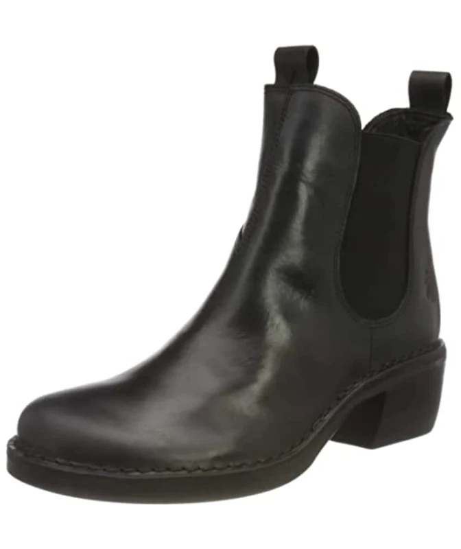 Fly London Womens Meme030fly Chelsea Boot, Black, 5 UK