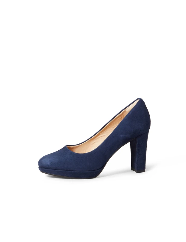 Clarks Kendra Sienna, Women’s Kendra Sienna, Navy suede, 6.5 UK (40 EU) - Image 1