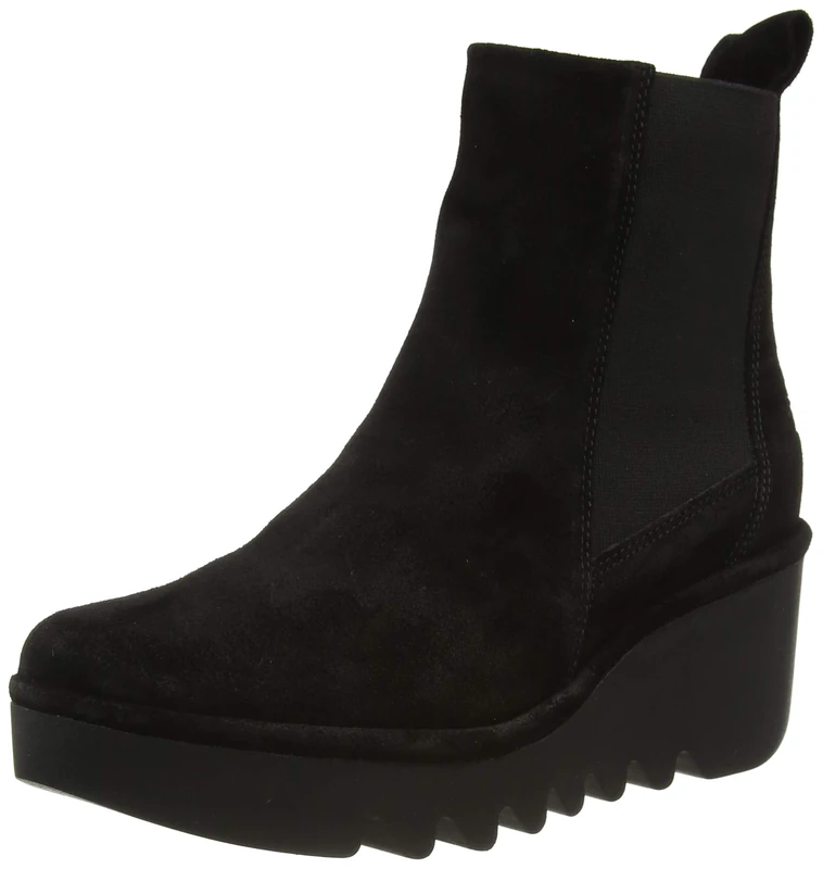 Fly London Women's BAGU233FLY Chelsea Boot, Black, 4 UK