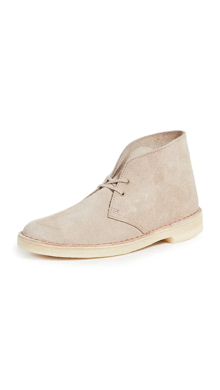 Clarks Men's Desert Boot Bushacre 3, Sand Suede, 11 UK