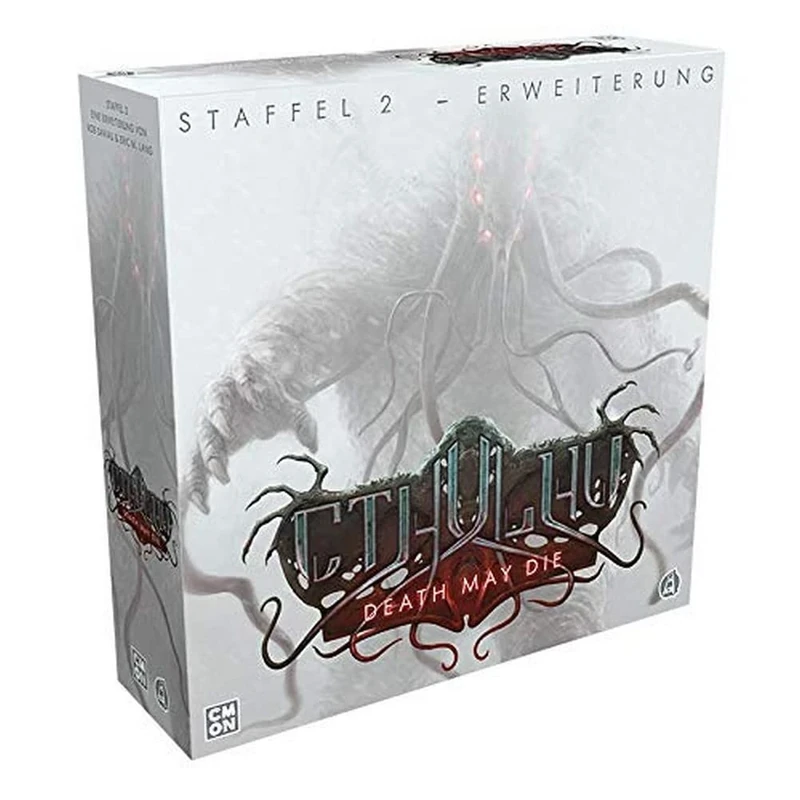 CMON, Cthulhu: Death May Die - Season 2, Expansion, Expert Game, Dungeon Crawler, 1-5 Players, Ages 12+, 90+ Minutes, German