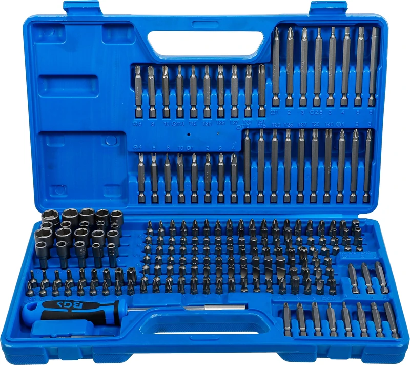 BGS 20103 | Universal-/Security Bit Set | 6.3 mm (1/4") Drive | 208 pcs.
