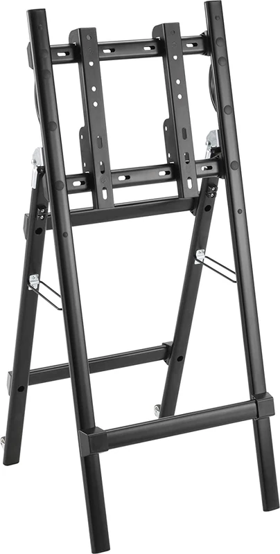 VivoLink - Portable Signage Stand - Vertical and Horizontal Monitor Mount - Foldable and Portable Design - VESA: 75x75-400x400 - Weight capacity: 50kg - Image 1
