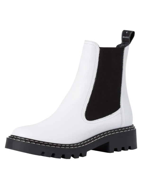 Tamaris 1-1-25455-25 100 Women’s Ankle Boot, White, 6.5 UK