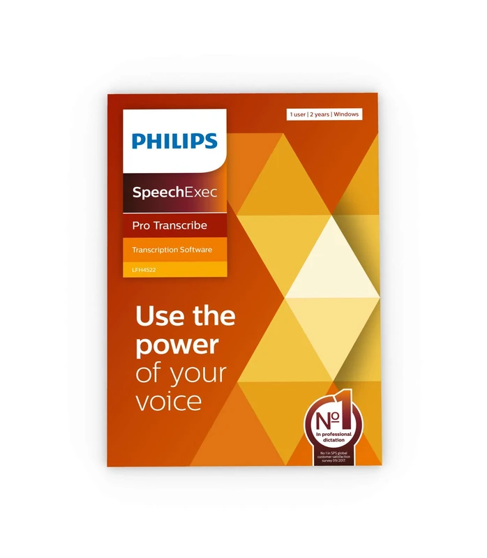 Philips LFH4522/00 SpeechExec Pro 2-Year Subscription Software