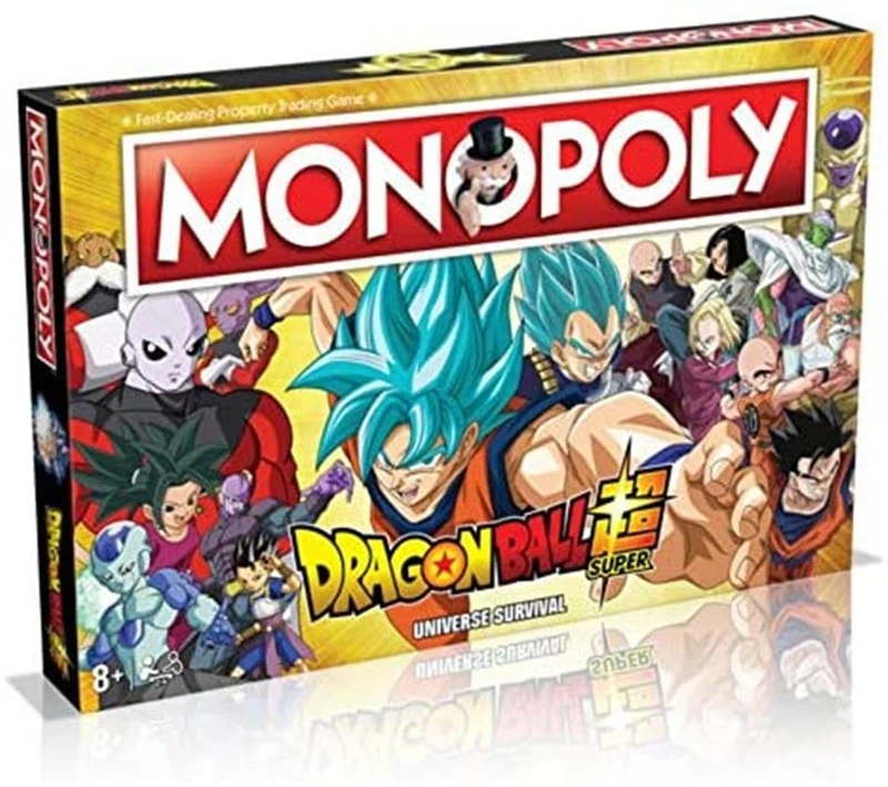Winning Moves Dragon Ball Z Super Edition Monopoly - Italian