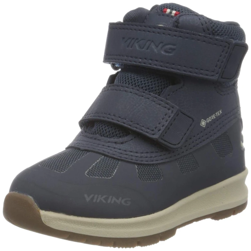Viking Dennis Mid Gtx Warm Snow Boot Unisex Kids, Navy, 7 UK - Image 1