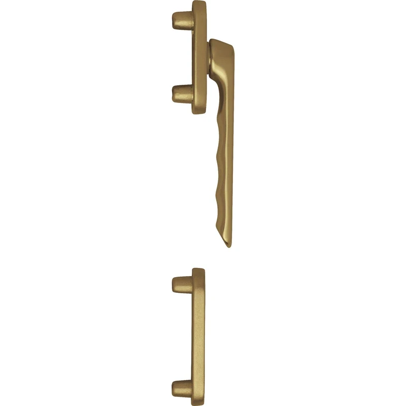 HOPPE 11739204 Balkontürgriff-Halbgarnitur LIÈGE-außen Flach, Bronze Lège Balcony Door Handle Half Set Flat Exterior - Image 1