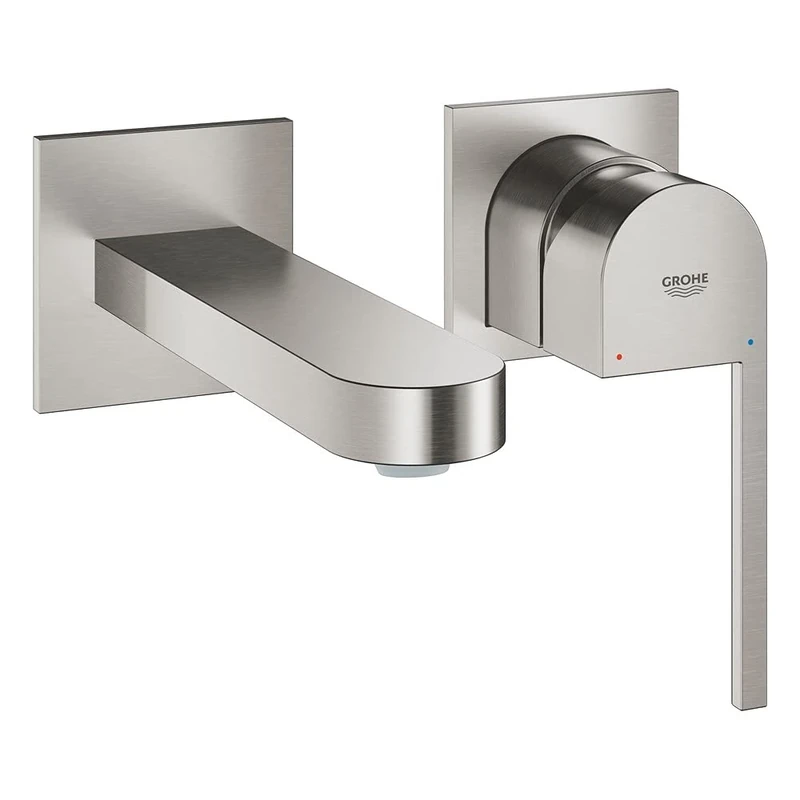 GROHE Plus 2019 2-Hole Basin MixerM-Size Supersteel 29303DC3