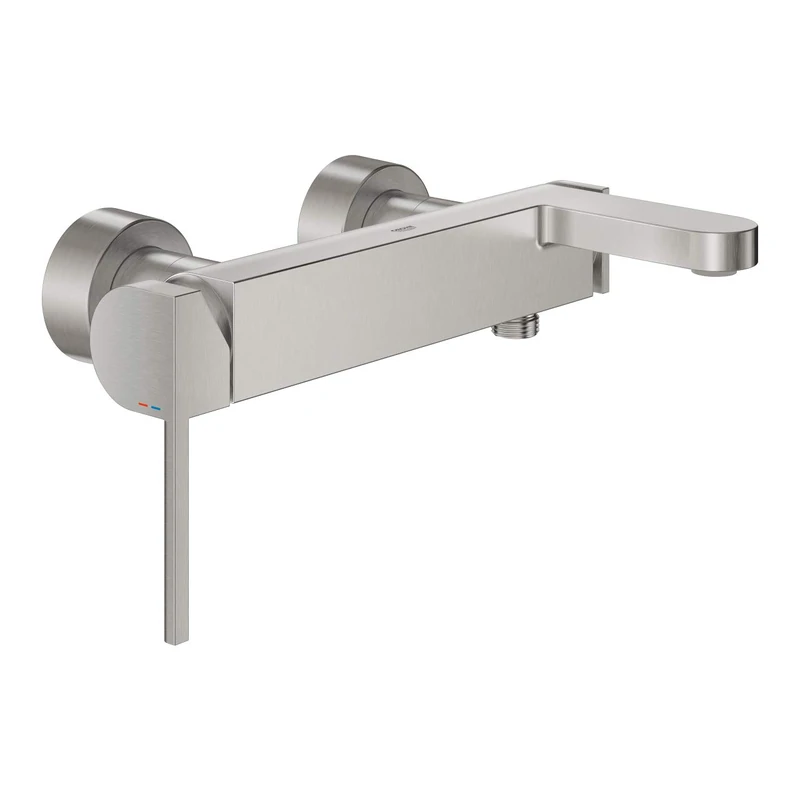 GROHE Plus 2019 Single-Lever Bath/Shower Mixer 1/2" Supersteel 33553DC3