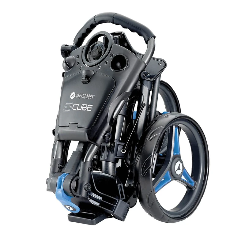 Motocaddy 2022 Cube Push Golf Trolley - Blue - One Size