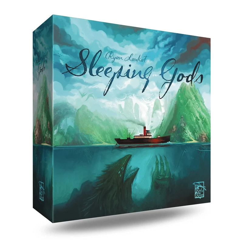 Red Raven | Sleeping Gods | Board Game | Ages 14+ | 1-4 Players | 90 Minutes Playing Time