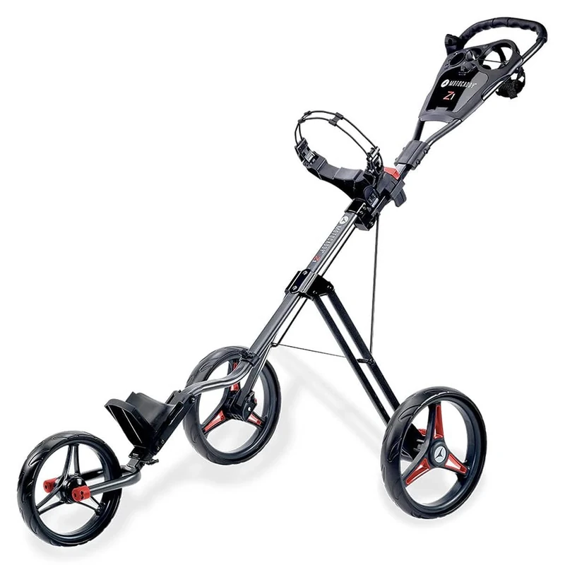 Motocaddy 2022 Z1 Push Golf Trolley - Red - One Size