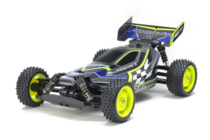TAMIYA 47446 1:10 Plasma Edge II GunMet TT-02B Remote Control Car RC Vehicle Model Building Kit Assembly Hobby Crafts 300047446 Black - Image 1