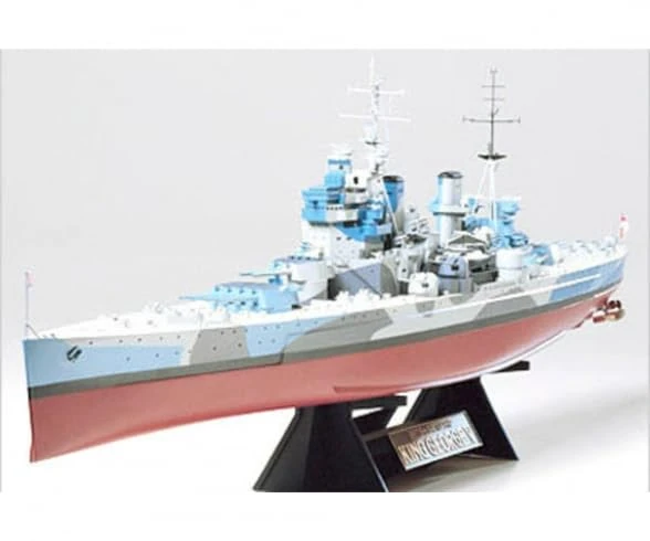Tamiya 78010 1:350 Brit. Battleship King George V-Model Making, Crafts, Hobby, Glue, Plastic Kit, Multi-Colour - Image 1
