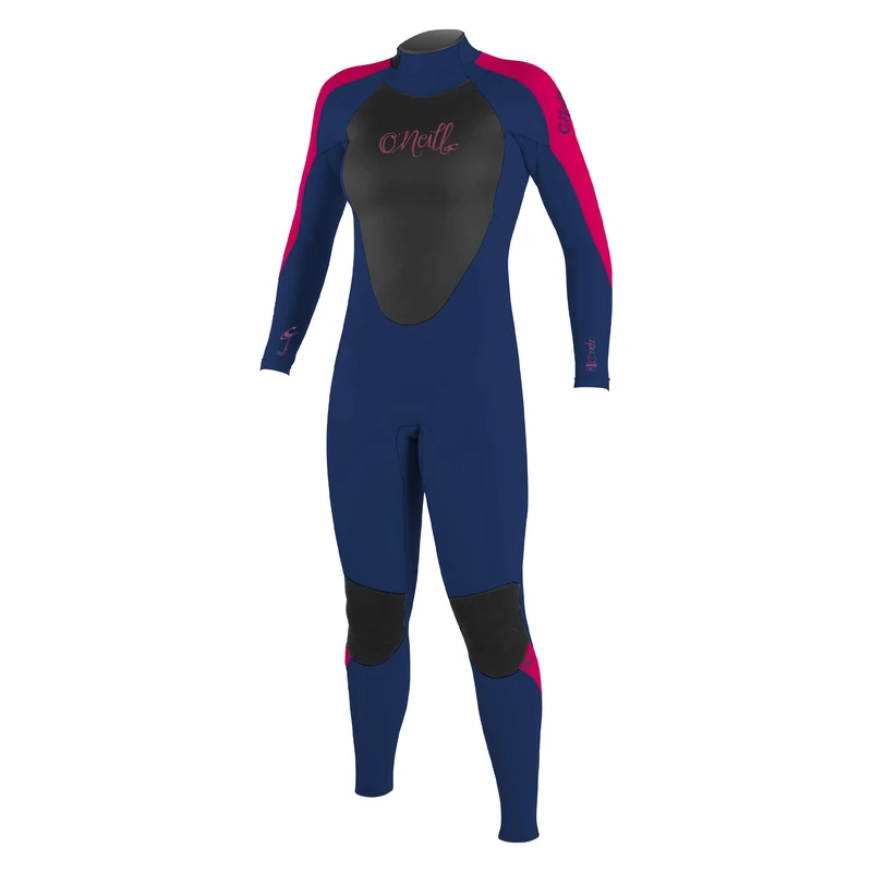 O'Neill Epic 4/3mm Back Zip Full Wetsuit - Navy/Navy/Berry, 10