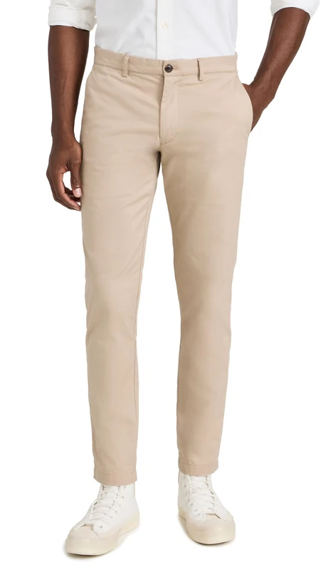Club Monaco Men's Connor Stretch Chinos - Beige - 32 - Image 1