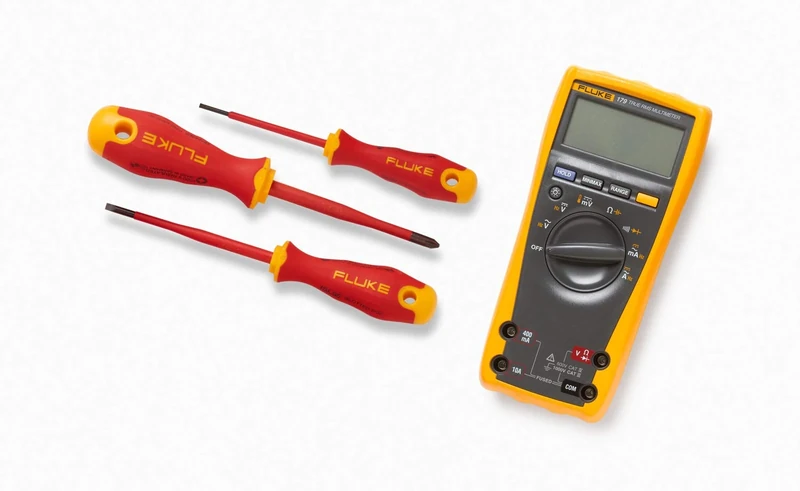Fluke 179 True Effective Value Digital Multimeter + ISLS3 + ISLS5 + IPHS2