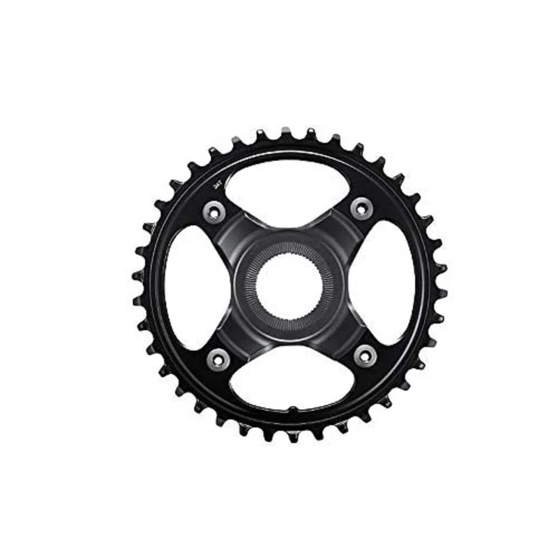 Shimano STEPS SM-CRE80-12-B chainring, 38T for chainline 53 mm, without chainguard, black