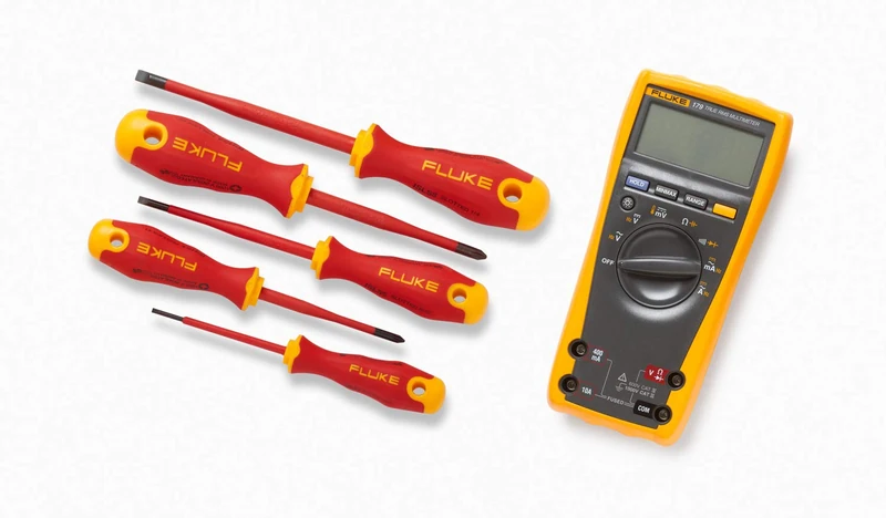Fluke 179 + ISLS3 + ISLS5 + IPHS2 + IPHS1 + ISLS8 True Value Digital Multimeter
