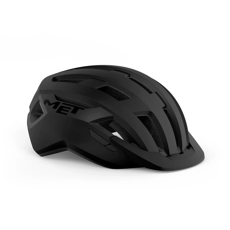 MET - Allroad Leisure Cycling Helmet In Matt Black Size Small (52-56 cm)