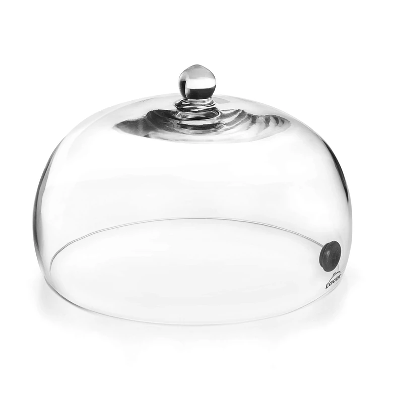 LACOR 61817 | Magic Smoker Hood | Glass Lid with Valve | Allows Smoke, Steam and Aromas for Smoking and Flavouring Food | Diameter 25 x 14 cm