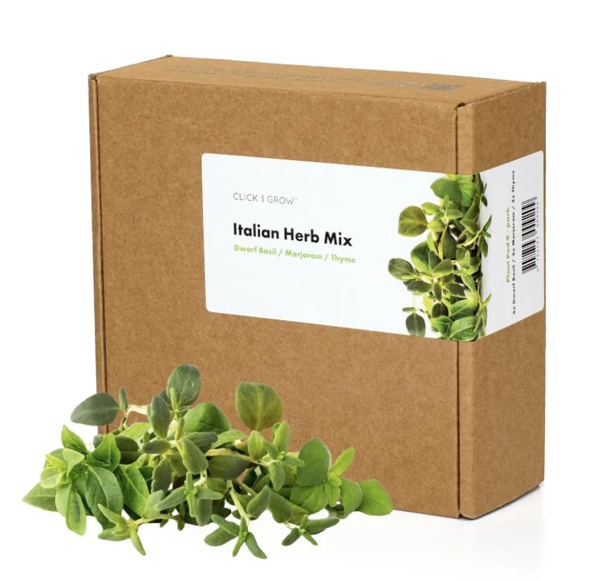 Click and Grow Smart Garden Italian Herb Mix, 9-Pack