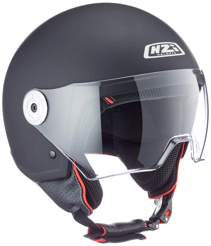 NZI Vintage 3 Helmet without Gender Matte Black L